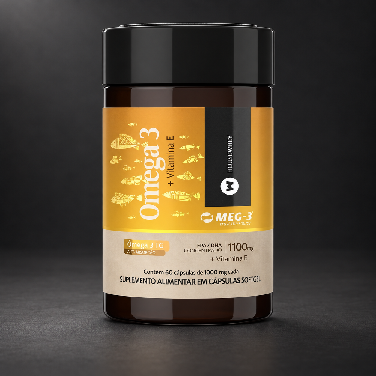 Ômega 3 TG MEG-3 HouseWhey